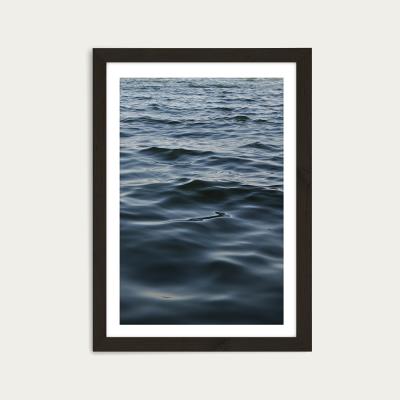 Bombinate.com Feet in The Water Art Print Black Frame