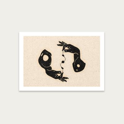 Bombinate.com Fate Art Print Unframed
