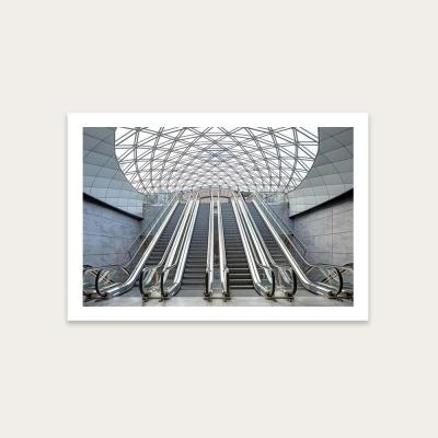 Bombinate.com Triangeln Art Print Unframed