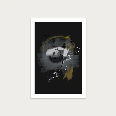 Bombinate.com Schreiber Abstract No.3 Art Print Unframed
