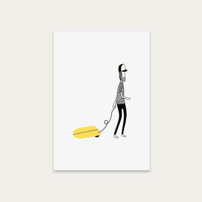 Bombinate.com Simmons Art Print Unframed