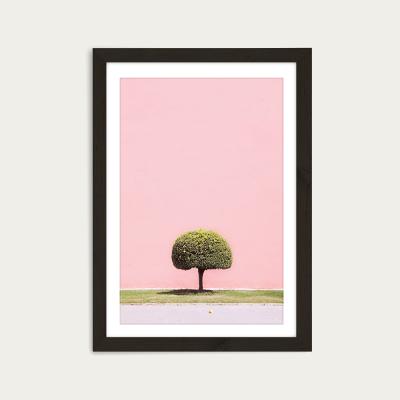 Bombinate.com Orange Tree Art Print Black Frame