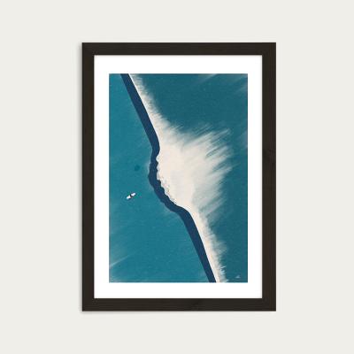 Bombinate.com Mondays Remastered Art Print Black Frame