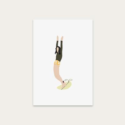 Bombinate.com Feeling Fine Art Print Unframed