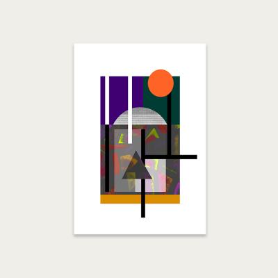 Bombinate.com Retro Retro Art Print Unframed