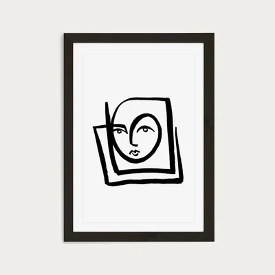 Bombinate.com Conscious Art Print Black Frame