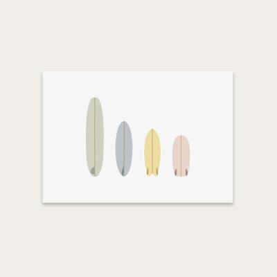 Bombinate.com Mellow Vibes Quiver Art Print Unframed