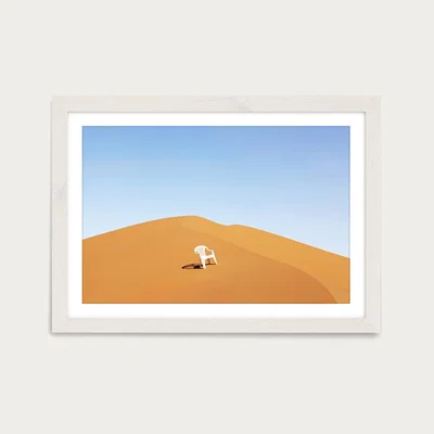 Bombinate.com Escape Art Print White Frame