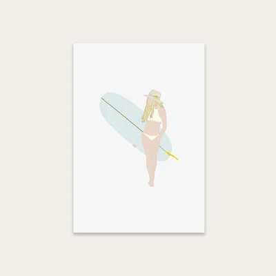 Bombinate.com Summer Love Art Print Unframed