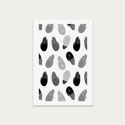 Bombinate.com High Five Art Print Unframed