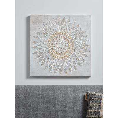 Cox and Cox Flower Abstract Canvas