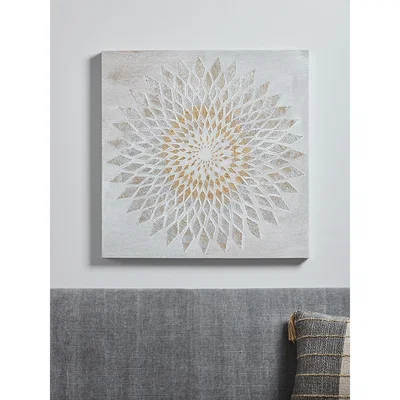 Cox and Cox Flower Abstract Canvas