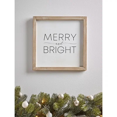 Cox and Cox NEW Merry & Bright Wall Panel