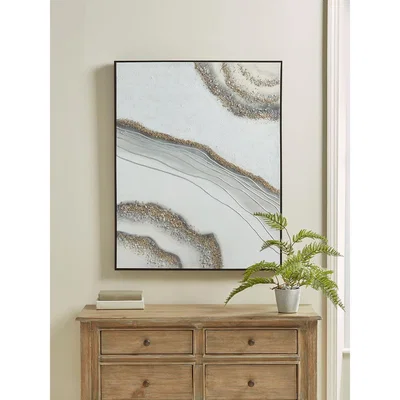 Cox and Cox NEW Abstract Agate Canvas