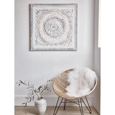 Cox and Cox Whitewashed Spyra Panel