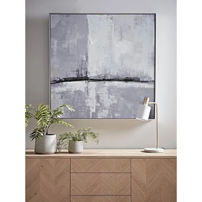 Cox and Cox Abstract Skyline Framed Canvas