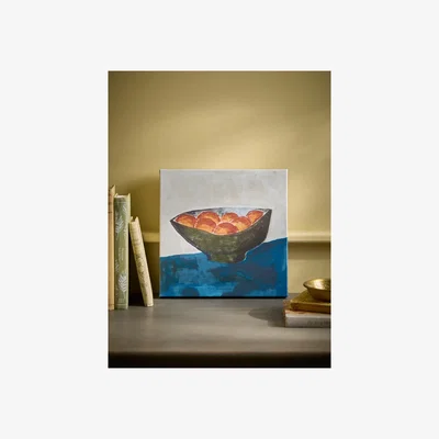 Cox and Cox Fruit Bowl Abstract Canvas