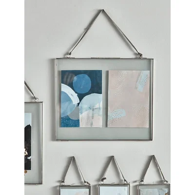 Cox and Cox Delicate Landscape Frame - Silver