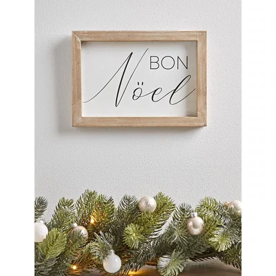 Cox and Cox NEW Bon Noel Wall Panel