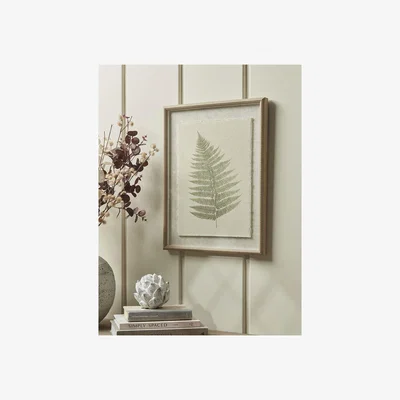Cox and Cox Framed Bracken Leaf Print