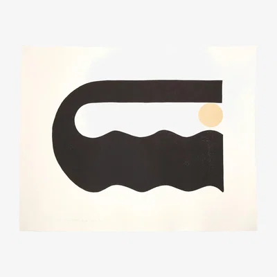 The Conran Shop Exclusive The Aalto Black Print