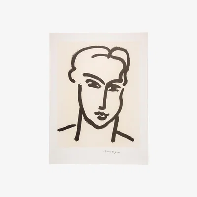 The Conran Shop Henri Matisse 'Grande Tête De Katia' Poster