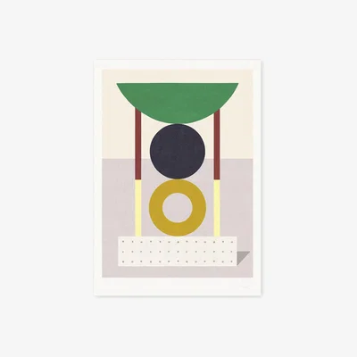 The Conran Shop Exclusive Assemble Print By Studio Shimo