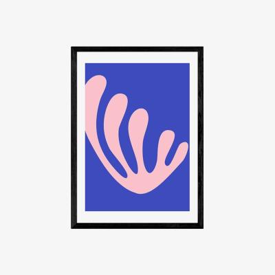 Cult Furniture Cool Spring Day, Abstract Print Colour: Black, Size: A3