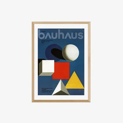 Cult Furniture The Best of Bauhaus, Graphic Print Colour: Oak, Size: A2