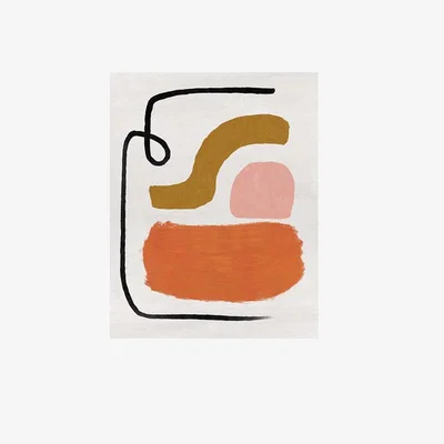 Cult Furniture Terracotta Dreams, Abstract Print Colour: Unframed, Size: A1