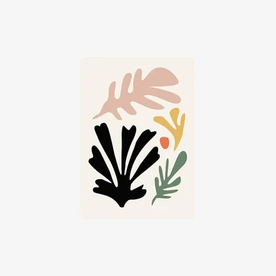 Cult Furniture Natural Hues, Abstract Print Colour: Unframed, Size: A1