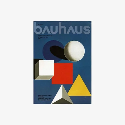 Cult Furniture The Best of Bauhaus, Graphic Print Colour: Unframed, Size: A1