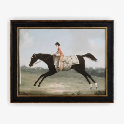 Casa by JJ Vintage Racing Day Glory Horse Prints