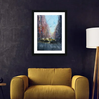 Dunelm The Art Group New York Framed Print MultiColoured