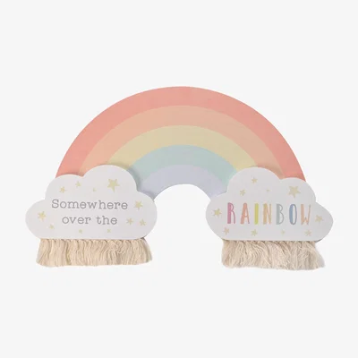 Dunelm Petit Cheri Rainbow Wall Plaque