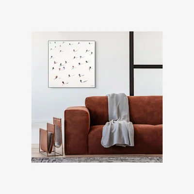 Dunelm Downhill Framed Print
