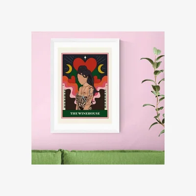 Dunelm East End Prints The Winehouse Print