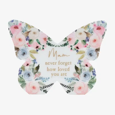 Dunelm The Cottage Garden Mam Butterfly Plaque