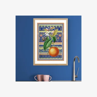 Dunelm East End Prints Flora and Pattern IV Print