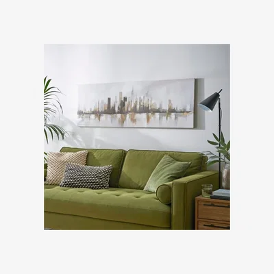 Dunelm Neutral Cityscape XL Canvas