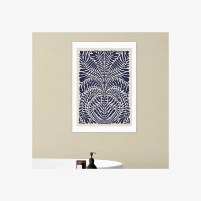 Dunelm East End Prints One Hundred Leaved Plant Print