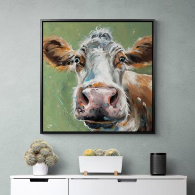 Dunelm Jemima Framed Print Black