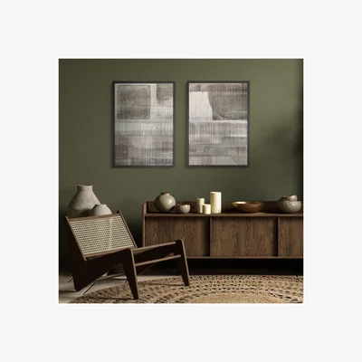 Dunelm Set of 2 Intersection Framed Prints