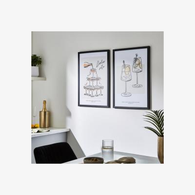 Dunelm Set of 2 Dolce Vita Framed Prints