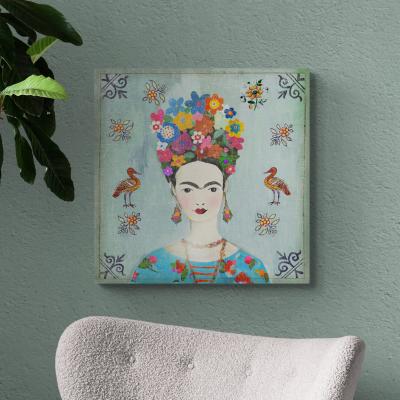Dunelm Frida by Aimee Wilson Canvas MultiColoured