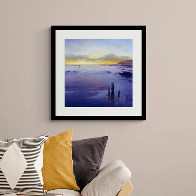 Dunelm Sunrise by Mark Lambert Framed Print MultiColoured