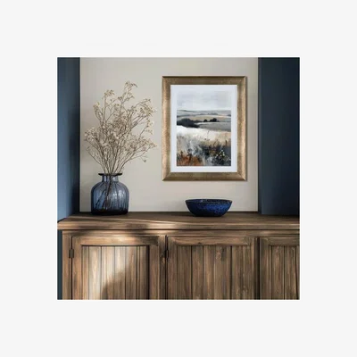 Dunelm Cedar & Sage Autumnal Aura Framed Print