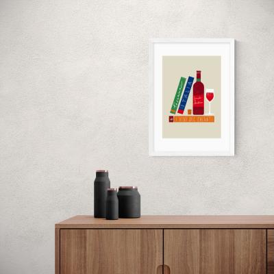 Dunelm East End Prints I vini d'Italia Print MultiColoured