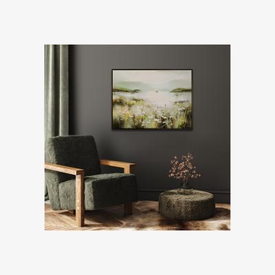Dunelm Lake Embrace Framed Canvas