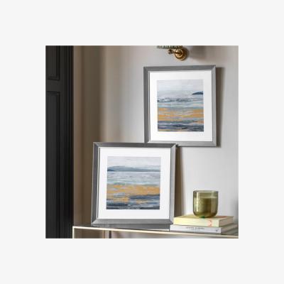 Dunelm Cedar & Sage Set of 2 Ocean Glimmer Framed Prints